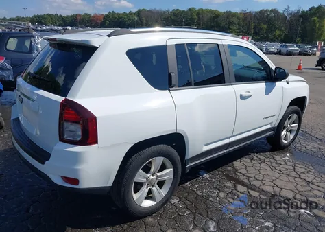 2014 Jeep Compass Sport из США, поврежденный, VIN 1C4NJDBB3ED567599